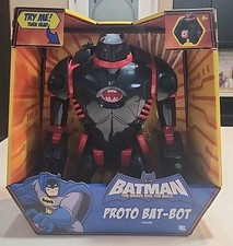 Mattel 2009 Batman Brave and The Bold - Proto Bat-bot 12" sin usar, en caja