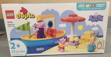LEGO duplo 10432 PEPPA PIG BOAT TRIP 23pc Floating Building Toy