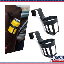 Car Door Side Window Gap Cup Holder 2 Pcs Black 12 Cars Car Door Side Window Gap Cup Holder 2 Pcs Black 12 Cars
