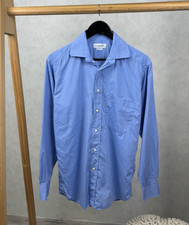 Christian Dior mens shirt pure cotton long sleeve embroidered logo size M