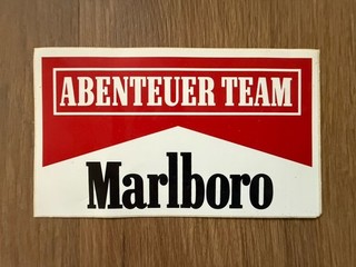 Aufkleber "Malboro " 80er Jahre