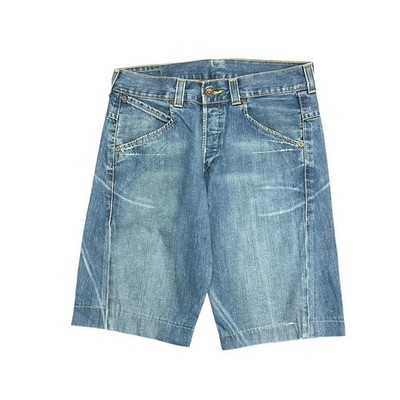 Levi's Engineered Twisted Jeans Shorts W30 Blue Denim Relaxed