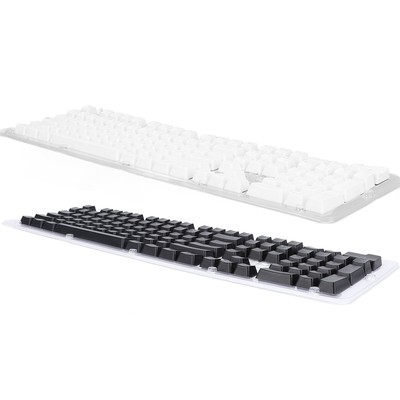 108 Key German Keyboard Keycaps Minimalist Mechanical Keyboard Translucent Ke CB