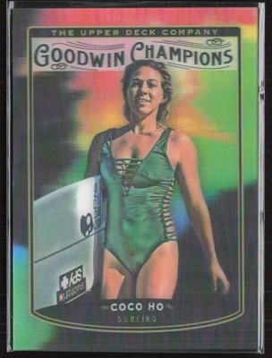 2019 Upper Deck Goodwin #LS-CH Coco Ho Splash of Color 3-D Lenticular (JB)