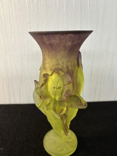 Daum France Kristall Iris Vase mod1 - Bild 4 von 14