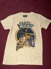 VINTAGE STYLE STAR WARS A NEW HOPE T-Shirt Luke Skywalker Leia, Small New WO Tag