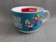 Vintage Style Kellogs Rice Krispies Cereal Bowl With Handle / Large Mug