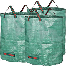 3X 272L Gartensack Laubsack Gartenabfallsack Stabil - Gartensäcke Für Gartenabfä