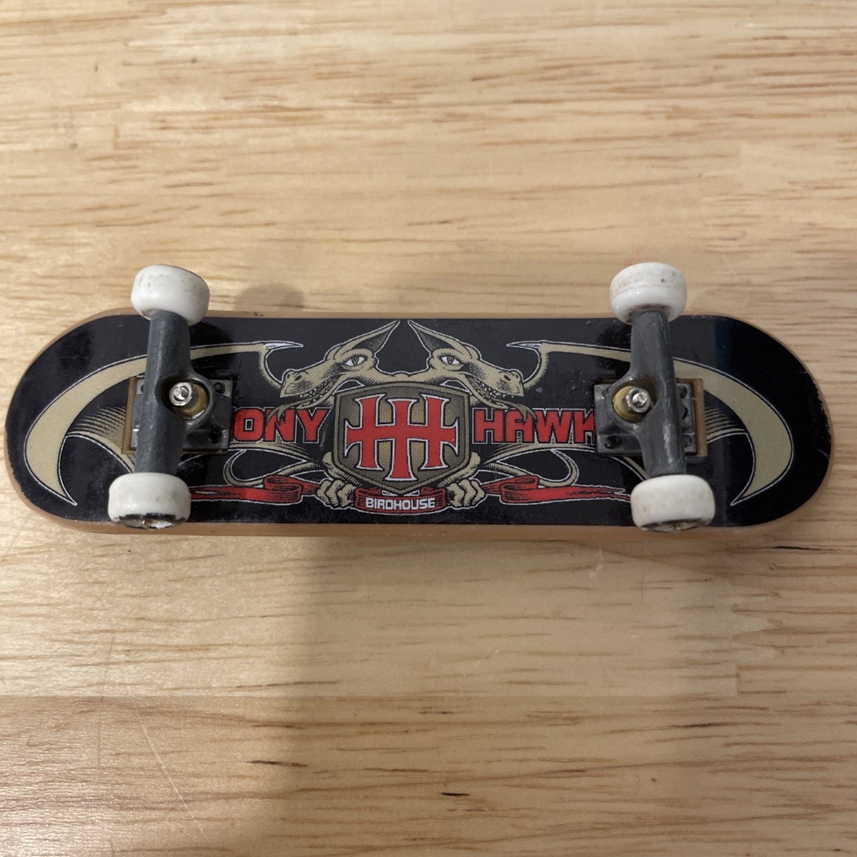 Tony Hawk Birdhouse Tech Deck Hand Board Birdman crest Skateboard