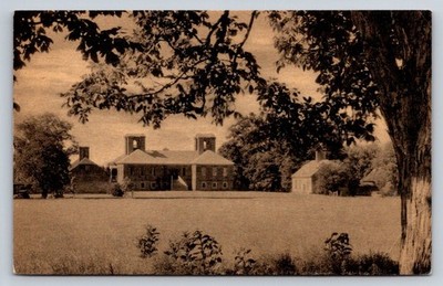 Stratford Hall Virginia Historic Home Robert E Lee Birthplace Postcard 1900s