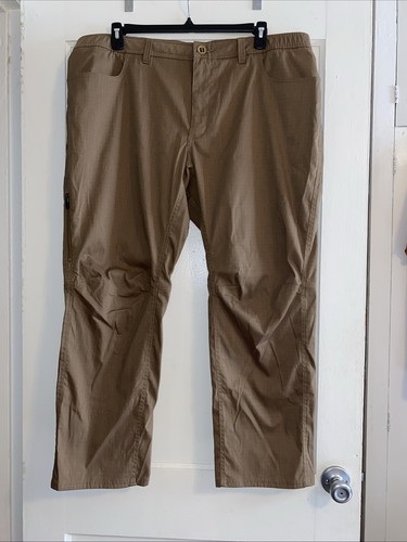 Under Armour UA 44x30 Storm Tactical Cargo Pants Trouser Coyote Brown Water Proo