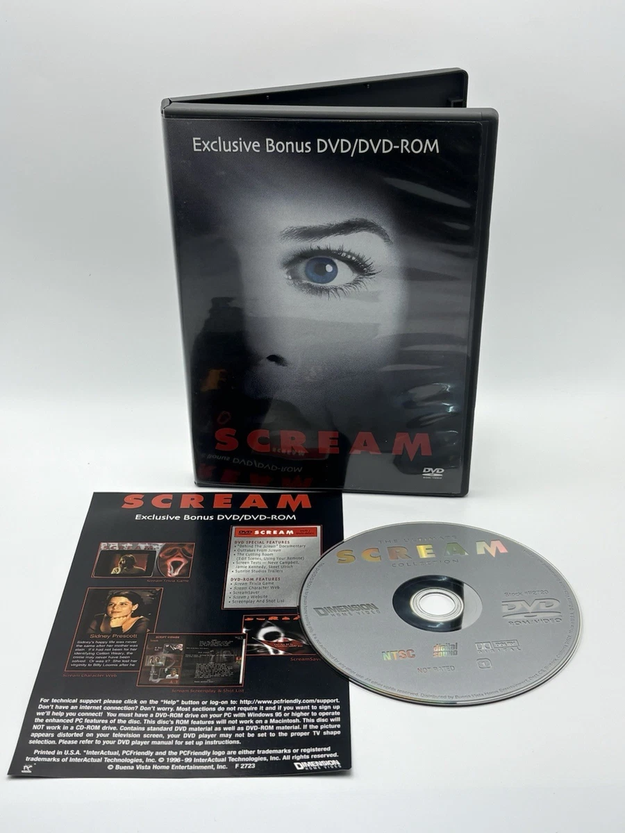 Scream (1996 film) DVDs & Blu-ray Discs for sale | eBay