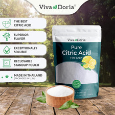 100 Pure Citric Acid, Food Grade, Fine Grain, 2 Lb 907 G 