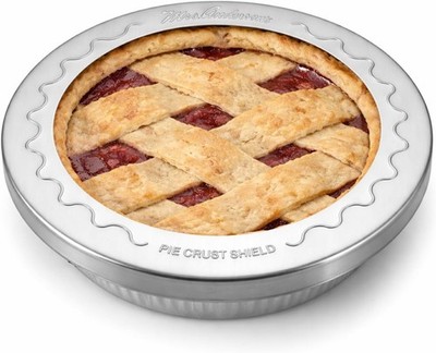 Pie Crust Protector Shield, Fits Up To 8-Inch Pie Plates Prevents Over-Browning