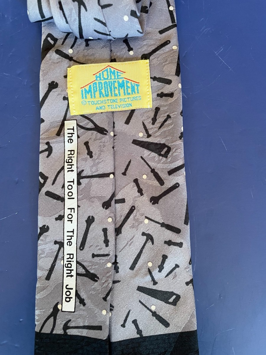 Vintage Home Improvement Necktie, "The Right Tool For the Right Job" View 5