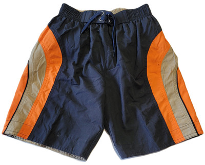 Naturana Badeshorts Freizeitshorts Shorts navy-orange-beige  Gr. 140