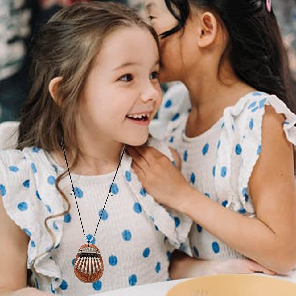 2Pcs Kalimba Thumb Piano 8 Key Thumb Piano Finger Piano Kalimba