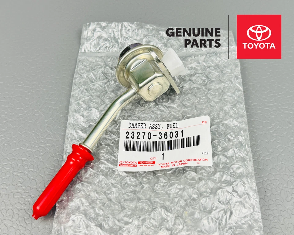 Amortiguador de pulsación de presión de combustible OEM Toyota Camry RAV4 Sienna Scion tC 23270-36031 Foto 3 de 4