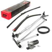 Scheibenwischer Frontwischer Motor Wischblatt GestäNge FüR Bmw 3Er E90 E91 09-12