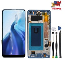 For Samsung S10 G973 TFT LCD Display Touch Screen Digitizer Blue Tool