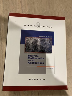 Discrete Mathematics and Its Applications 5th Edition 
