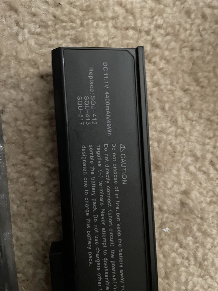 Bateria SQU-412 6MSBG Gateway MA7 MT6705 MT6709 MT6711 - Imagem 2 de 4