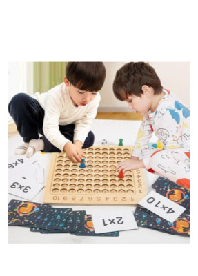 Educational set Multiplication tables