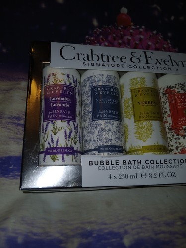 Crabtree & Evelyn Signature Collection Bubble Bath Collection 4 x 250ml - Picture 2 of 4
