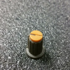 ORIGINAL - ORANGE EQ/HIGH/MID/LOW Round Knob Part for Tascam M-1016/M-1024 Mixer