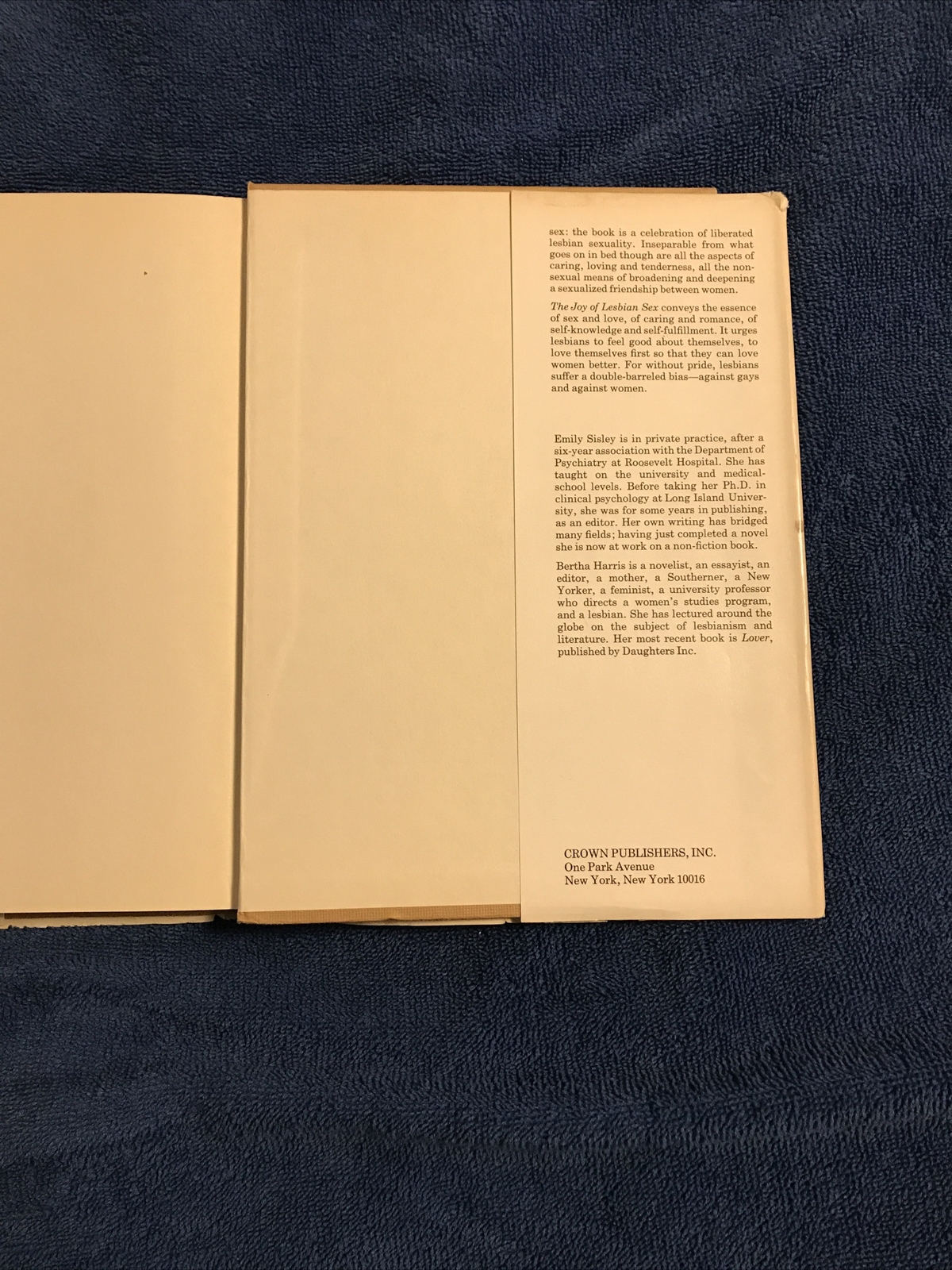 Joy of Lesbian Sex by Random House Value Publishing Staff and Outlet