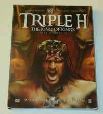 TRIPLE H The King of Kings 2 disc DVD Box Set WWF WWE wrestling king of the ring