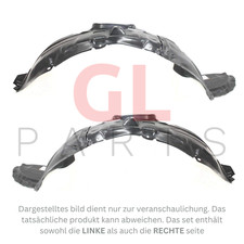 2x Vorne Radhau&szlig;chale Innenkotfl&uuml;gel f&uuml;r Mercedes R W251 06-10 Links+Rechts