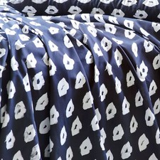 100% Cotton Painted Lips Print Black Fitted Sheet, Single to Super King