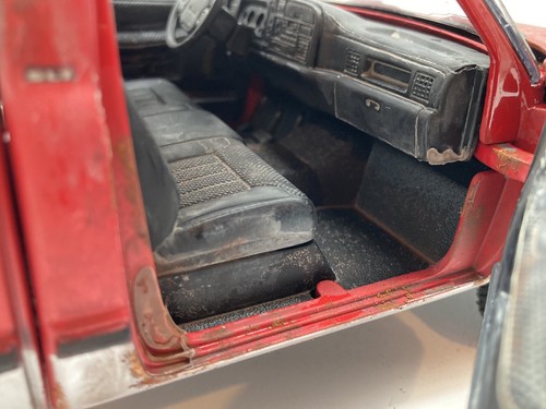 1/18 1995 Dodge Ram 2500 Diecast Model Custom Weathered Rusty Beater Truck - Picture 17 of 24