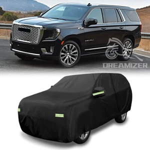 Pickup Truck Cover Waterproof Sun Snow Dust UV Protector For GMC Yukon XL 1500