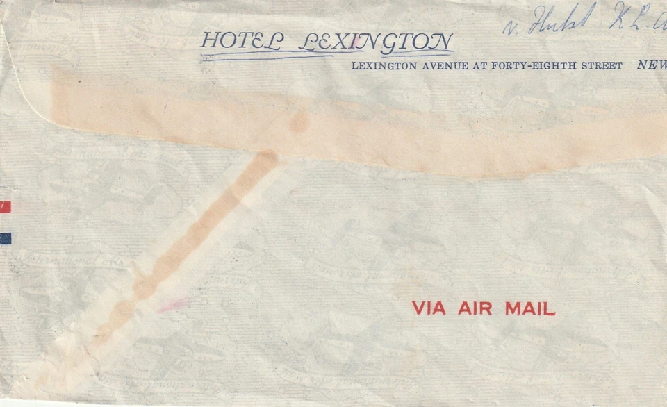 1960 USA cover sent from New York NY to Abcoude Netherlands - Image 2 of 2