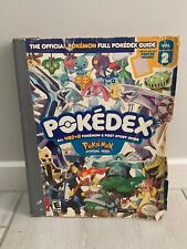 POKEDEX BLACK AND white version for game strategy guide $20.00