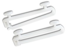 Schlaufengleiter für 5 cm Schlaufen, mit verschließbaren Haken, 4-6 mm Laufnut