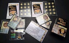 Vtg 2001 Harry Potter Trading Card Game Mixed Lot Cards Playing Mat Rule Books