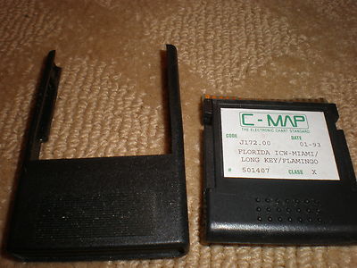 VINTAGE C-MAP ELECTRONIC CHART - FLORIDA ICW-MIAMI / LONG KEY / FLAMINGO