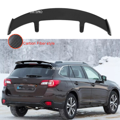 52'' For Subaru Forester Outback Car SUV Rear Trunk Spoiler Wing Lip Carbon Fiber