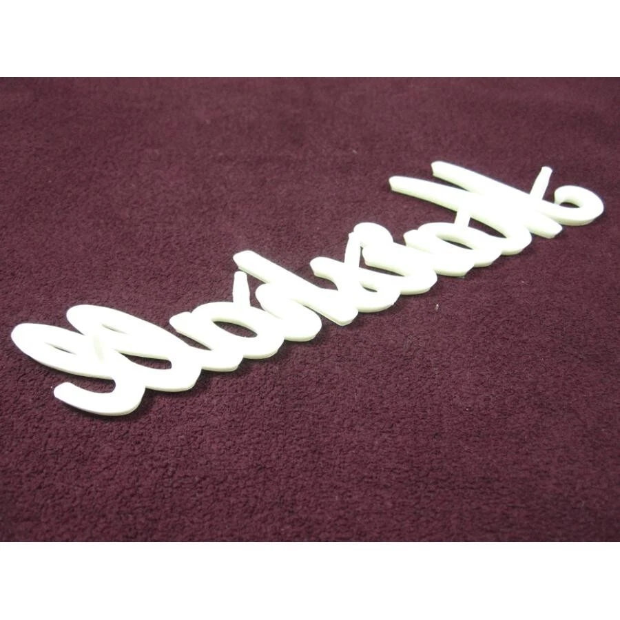 MARSHALL LOGO MARK Gold LOGO00008 Amplificatore tipo vintage piccolo 150mm x ... - Immagine 3 di 3