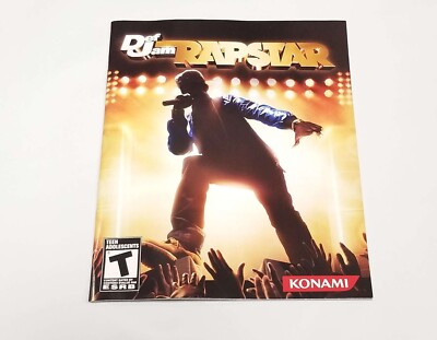 Def Jam Rapstar Manual Instruction Booklet ONLY!!! PS3