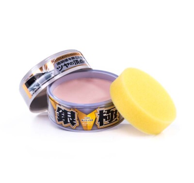 Soft99 Extreme Gloss  The Kiwami  Silver Hard Wax carefully blended paste 200g