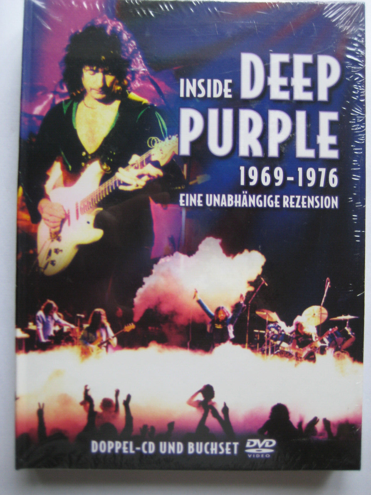 Inside Deep Purple 1969-1976 (2xDVDs and book) GERMAN IMPORT English DVDs PAL