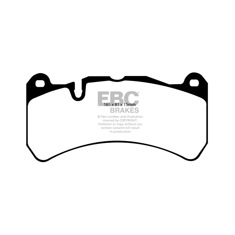 EBC Bluestuff NDX Brake Pad Set Front For 07-12 Quattroporte / 06-08 Ferrari 599