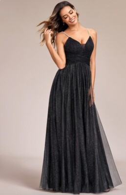 ever pretty black evening dress Ever-Pretty Black Concert Dress main image 1