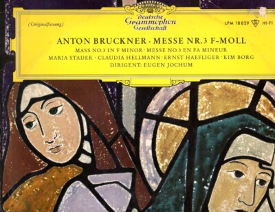 Bruckner: Rundfunks, Jochum -  Mass Messe 3 F Minor MONO Vinyl LP