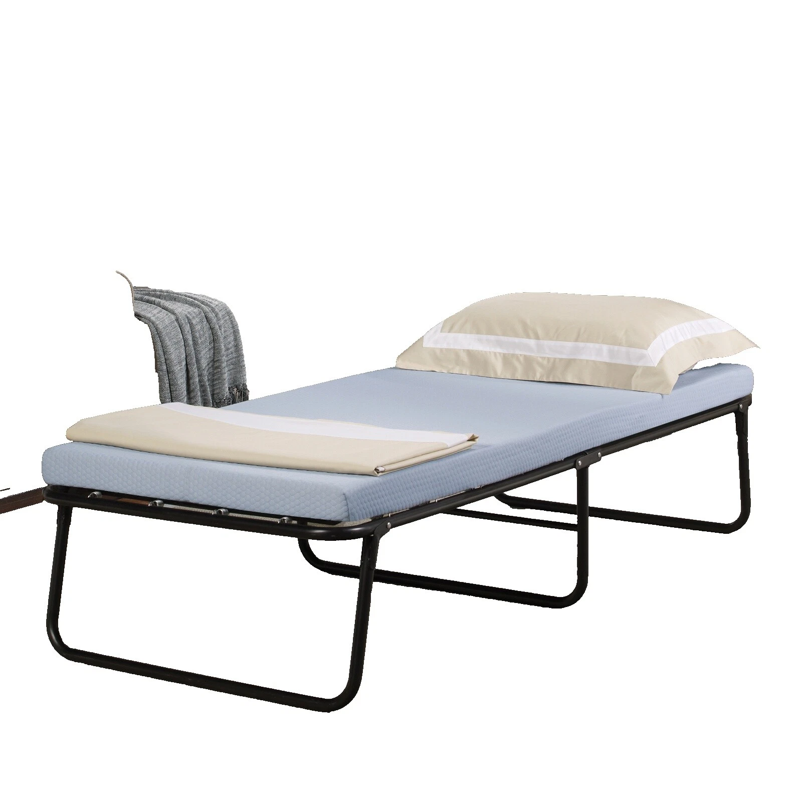 Camas Simmons Negro y Marcos de cama