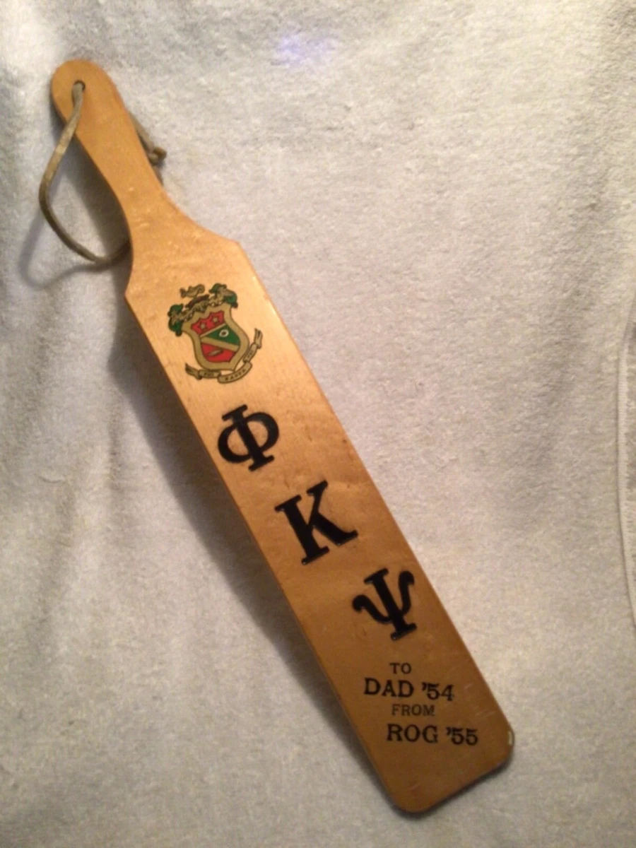 Kappa alpha psi paddle cheap